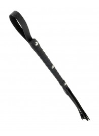 Чёрная плетка Deluxe Cat O  Nine - 62 см. - Pipedream - купить с доставкой в Новочебоксарске