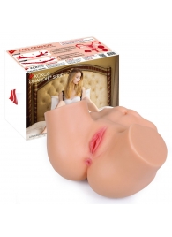 Мастурбатор-полуторс Adel с двумя любовными отверстиями - KOKOS - в Новочебоксарске купить с доставкой