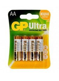 Батарейки алкалиновые GP Ultra Alkaline AA/LR6 - 4 шт. - Элементы питания - купить с доставкой в Новочебоксарске