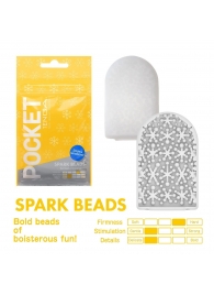 Карманный мастурбатор Spark Beads - Tenga - в Новочебоксарске купить с доставкой