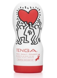 Мастурбатор Keith Haring Cup Deep Throat - Tenga - в Новочебоксарске купить с доставкой