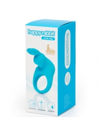 Голубое эрекционное виброкольцо Happy Rabbit Rechargeable Rabbit Cock Ring - Happy Rabbit - в Новочебоксарске купить с доставкой