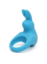 Голубое эрекционное виброкольцо Happy Rabbit Rechargeable Rabbit Cock Ring - Happy Rabbit - в Новочебоксарске купить с доставкой