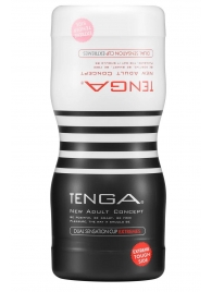 Мастурбатор Dual Sensation Cup Extremes - Tenga - в Новочебоксарске купить с доставкой
