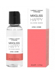 Смазка на силиконовой основе Mixgliss Happy - 50 мл. - Mixgliss - купить с доставкой в Новочебоксарске
