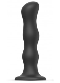 Черная насадка Strap-On-Me Dildo Geisha Balls size XL - Strap-on-me - купить с доставкой в Новочебоксарске