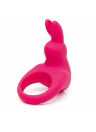 Розовое эрекционное виброкольцо Happy Rabbit Rechargeable Rabbit Cock Ring - Happy Rabbit - в Новочебоксарске купить с доставкой