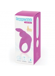 Фиолетовое эрекционное виброкольцо Happy Rabbit Rechargeable Rabbit Cock Ring - Happy Rabbit - в Новочебоксарске купить с доставкой