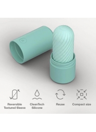 Мятный двусторонний мастурбатор Arcwave Ghost Pocket Stroker - Arcwave - в Новочебоксарске купить с доставкой