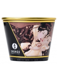 Массажная свеча Intoxicatin Chocolate с ароматом шоколада - 170 мл. - Shunga - купить с доставкой в Новочебоксарске