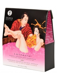 Соль для ванны Lovebath Dragon Fruit, превращающая воду в гель - 650 гр. - Shunga - купить с доставкой в Новочебоксарске