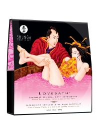 Соль для ванны Lovebath Dragon Fruit, превращающая воду в гель - 650 гр. - Shunga - купить с доставкой в Новочебоксарске