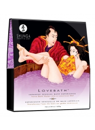 Соль для ванны Lovebath Sensual lotus, превращающая воду в гель - 650 гр. - Shunga - купить с доставкой в Новочебоксарске