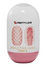 Розовый мастурбатор-яйцо Seductive Golf - Baile - в Новочебоксарске купить с доставкой