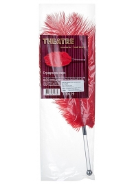 Красное страусовое пёрышко - ToyFa - купить с доставкой в Новочебоксарске