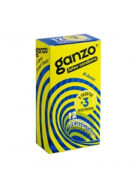 Классические презервативы с обильной смазкой Ganzo Classic - 15 шт. - Ganzo - купить с доставкой в Новочебоксарске