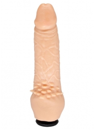 Телесная насадка-фаллос с шипами для массажа клитора - 17,8 см. - LOVETOY (А-Полимер) - купить с доставкой в Новочебоксарске