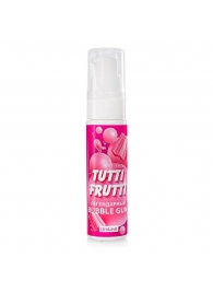 Интимный гель на водной основе Tutti-Frutti Bubble Gum - 30 гр. - Биоритм - купить с доставкой в Новочебоксарске