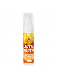 Интимный гель на водной основе Tutti-Frutti  Ванильный пудинг  - 30 гр. - Биоритм - купить с доставкой в Новочебоксарске
