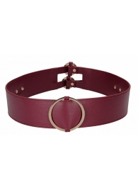 Бордовый ремень Halo Waist Belt - размер L-XL - Shots Media BV - купить с доставкой в Новочебоксарске