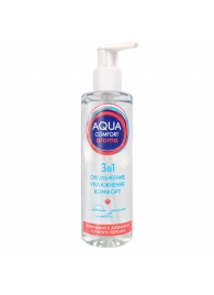 Гель-лубрикант на водной основе Aqua Comfort Aroma с ароматом персика - 195 гр. - Биоритм - купить с доставкой в Новочебоксарске