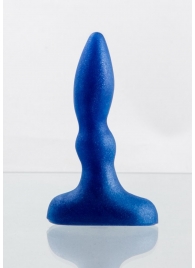Синий анальный стимулятор Beginners p-spot massager - 11 см. - Lola Games - в Новочебоксарске купить с доставкой