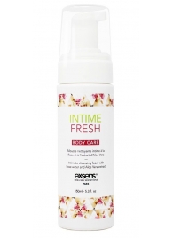 Органическая интимная очищающая пенка Intime Fresh - 150 мл. - Exsens - купить с доставкой в Новочебоксарске