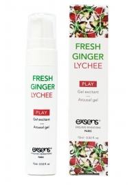 Возбуждающий гель Fresh Ginger Lychee Arousal Gel - 15 мл. - Exsens - купить с доставкой в Новочебоксарске