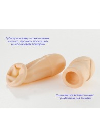 Латексный удлинитель пениса - Sitabella - в Новочебоксарске купить с доставкой