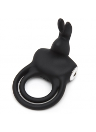 Черное эрекционное виброкольцо Happy Rabbit Cock Ring - Happy Rabbit - в Новочебоксарске купить с доставкой