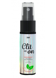 Клиторальный возбуждающий спрей Clit Me On Peppermint - 12 мл. - INTT - купить с доставкой в Новочебоксарске