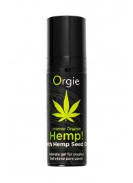 Возбуждающий интимный гель для пар ORGIE Hemp Intense Orgasm - 15 мл. - ORGIE - купить с доставкой в Новочебоксарске