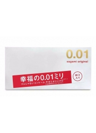 Ультратонкие презервативы Sagami Original 0.01 - 20 шт. - Sagami - купить с доставкой в Новочебоксарске