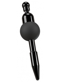Черный уретральный вибростимулятор Vibrating Penis Plug - Orion - купить с доставкой в Новочебоксарске