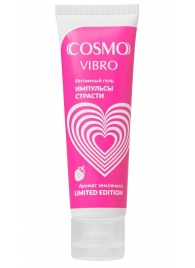 Возбуждающий гель на водно-силиконовой основе Cosmo Vibro с ароматом земляники - 50 гр. - Биоритм - купить с доставкой в Новочебоксарске