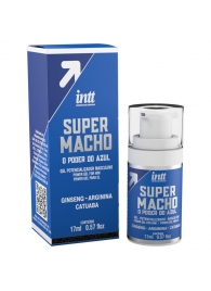 Мужской стимулирующий гель Super Macho - 17 мл. - INTT - купить с доставкой в Новочебоксарске