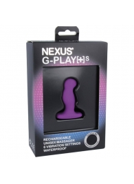 Фиолетовая вибровтулка Nexus G-Play+ S - Nexus Range - в Новочебоксарске купить с доставкой