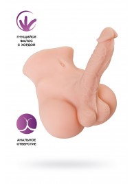 Мастурбатор с фаллосом Manuel - ToyFa - в Новочебоксарске купить с доставкой