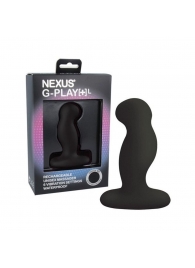 Черная вибровтулка Nexus G-Play+ L - Nexus Range - в Новочебоксарске купить с доставкой