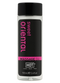 Массажное масло для тела Oriental Sweet - 100 мл. - HOT - купить с доставкой в Новочебоксарске