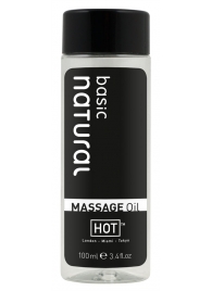 Массажное масло для тела Natural Basic - 100 мл. - HOT - купить с доставкой в Новочебоксарске