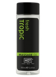 Массажное масло для тела Tropic Fresh - 100 мл. - HOT - купить с доставкой в Новочебоксарске