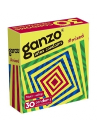 Микс-набор из 30 презервативов Ganzo Mixed - Ganzo - купить с доставкой в Новочебоксарске