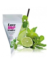 Съедобное согревающее массажное масло Love Me Tender Mojito с ароматом мохито - 10 мл. - Love to Love - купить с доставкой в Новочебоксарске