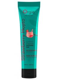 Съедобный интимный гель Orgie Lube Tube Cocktail Strawberry Mojito - 100 мл. - ORGIE - купить с доставкой в Новочебоксарске