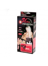 Реалистичный страпон на трусиках с заклепками - 15,7 см. - Baile - купить с доставкой в Новочебоксарске