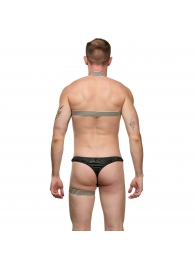 Мужской черно-бежевый костюм «Танцор» - La Blinque купить с доставкой