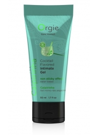 Съедобный интимный гель Orgie Lube Tube Cocktail Caipirinha - 50 мл. - ORGIE - купить с доставкой в Новочебоксарске