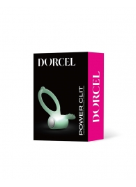 Светящееся в темноте эрекционное виброкольцо Power Clit - Dorcel - в Новочебоксарске купить с доставкой