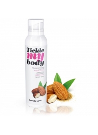 Массажная хрустящая пенка Tickle My Body Sweet Almonds с ароматом миндаля - 150 мл. - Love to Love - купить с доставкой в Новочебоксарске